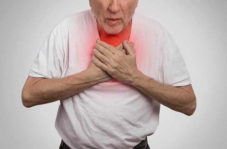 Hình 2: Khó thở là biểu hiện đặc trưng của tràn dịch màng phổi